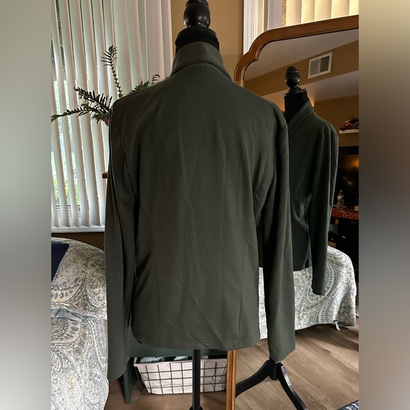 Tart Darcie Knit Green Blazer Size Medium - Picture 3 of 7